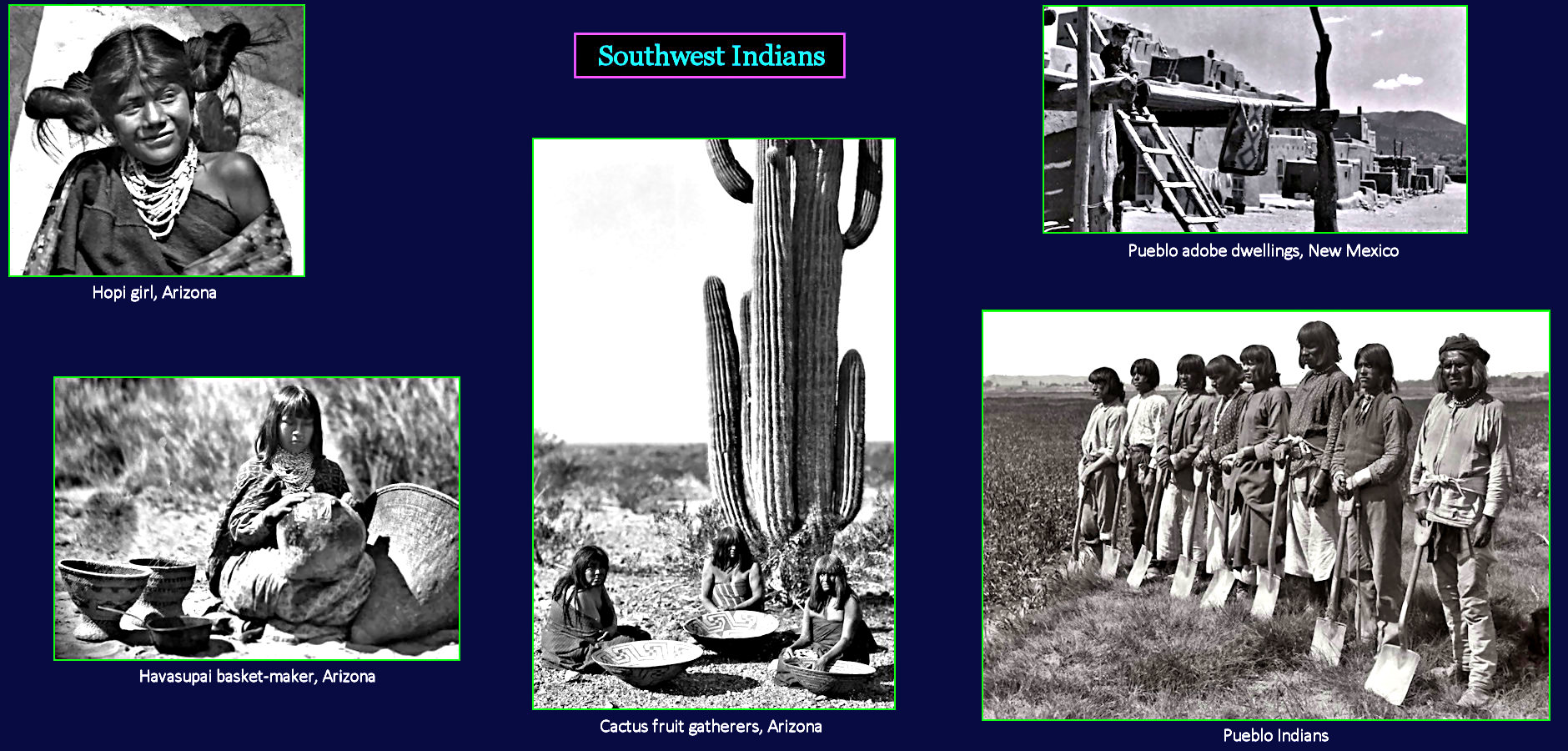 Southwest Indians, 1910